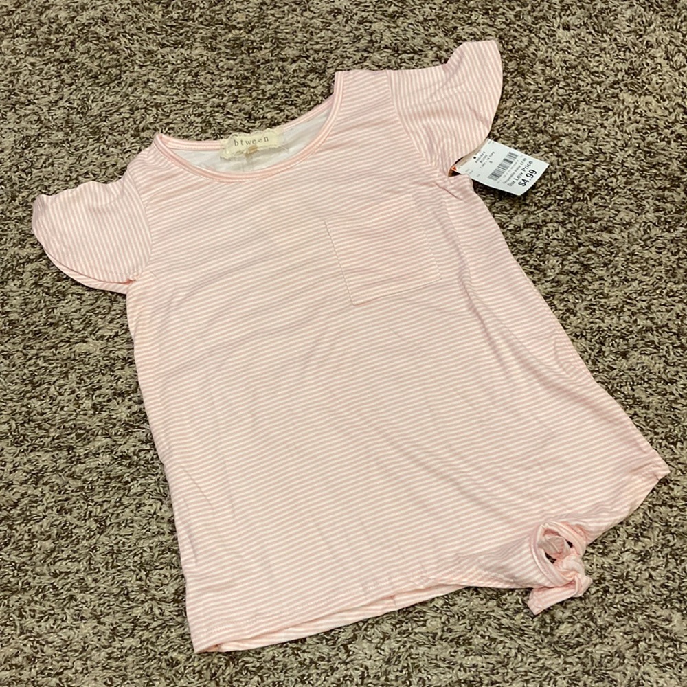 Pink Striped T-shirt